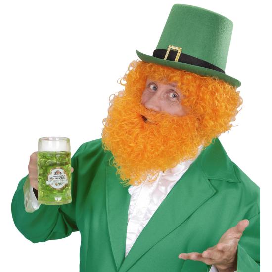 Peluca Escocesa y Barba naranja Peluca Escocesa y Barba naranja