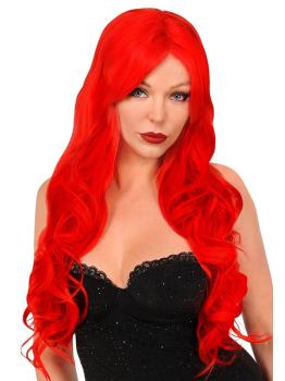 Peluca Espiral Roja Cosplay