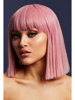 Peluca Fever Lola, Rosa ceniza,