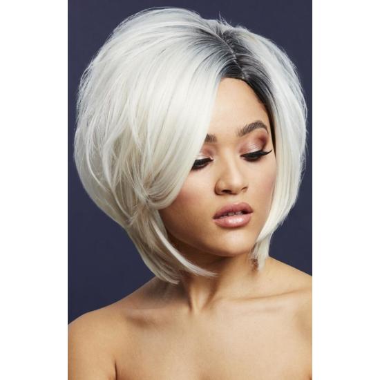 Peluca Fever Savanna, mezcla auténtica, Rubio platino