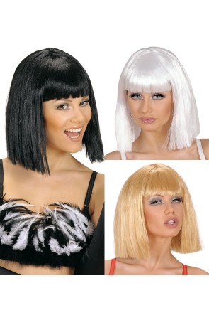 Peluca Flequillo Lisa Showgirl