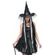 Peluca Negra y Blanca Halloween Extralarga