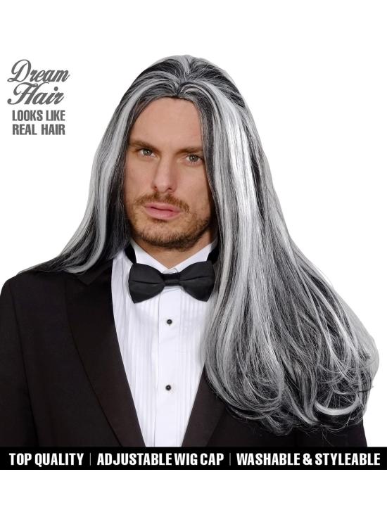 Peluca Halloween Lujo