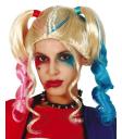 Peluca Harley Joker Económica.
