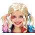 Peluca Harley Joker Económica para niña