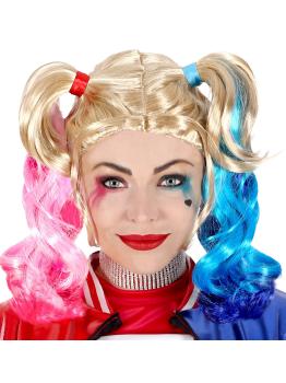 Peluca Harley Joker villana