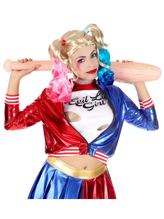 Peluca Harley Joker villana