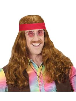 Peluca Hippie Feliz .