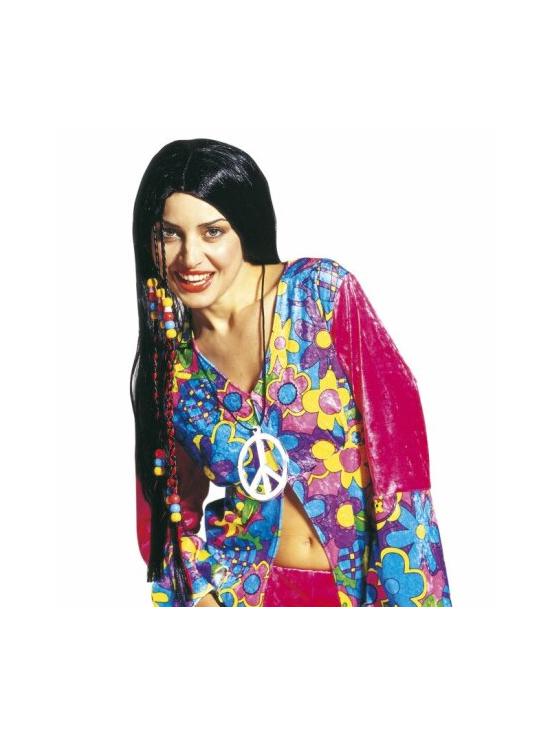 Peluca Hippie Unisex 2colores