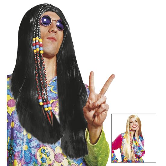 Peluca Hippie Unisex 2colores