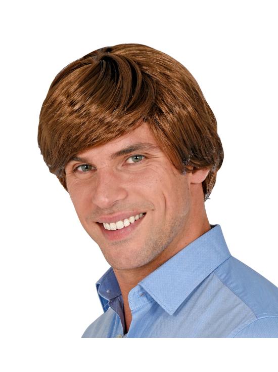 Peluca Hombre Retro Estilo Intelectual – 4 Colores Disponibles