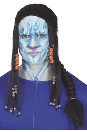 Peluca Indigena película Avatar