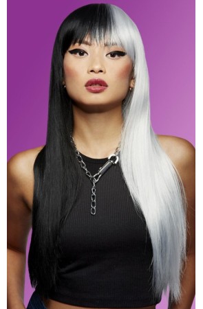 Peluca Manic Panic⌐ Raven Virgin┘ Downtown Diva┘