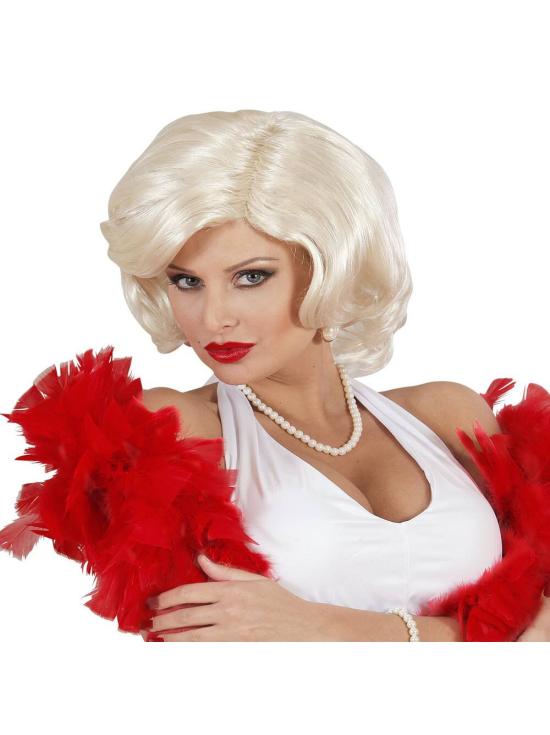 Peluca Marilyn Diva estrella Cine.