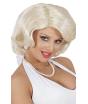 Peluca Marilyn Diva estrella Cine.