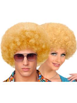 Peluca Maxi Afro Rubia extra