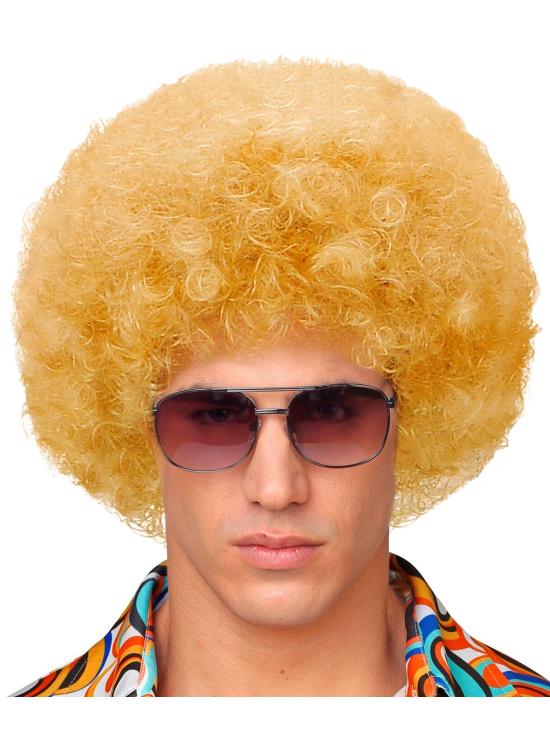 Peluca Maxi Afro Rubia extra