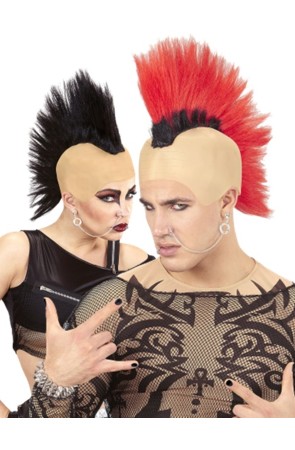 Peluca Maxi Punky para adultos