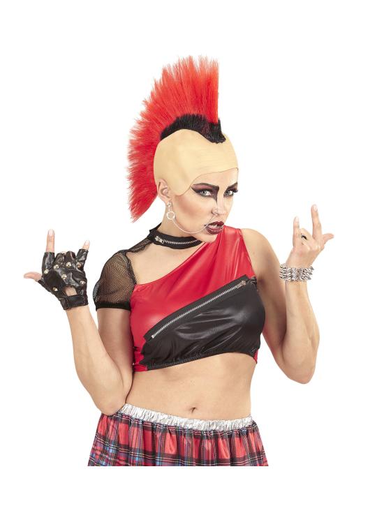 Peluca Maxi Punky para adultos
