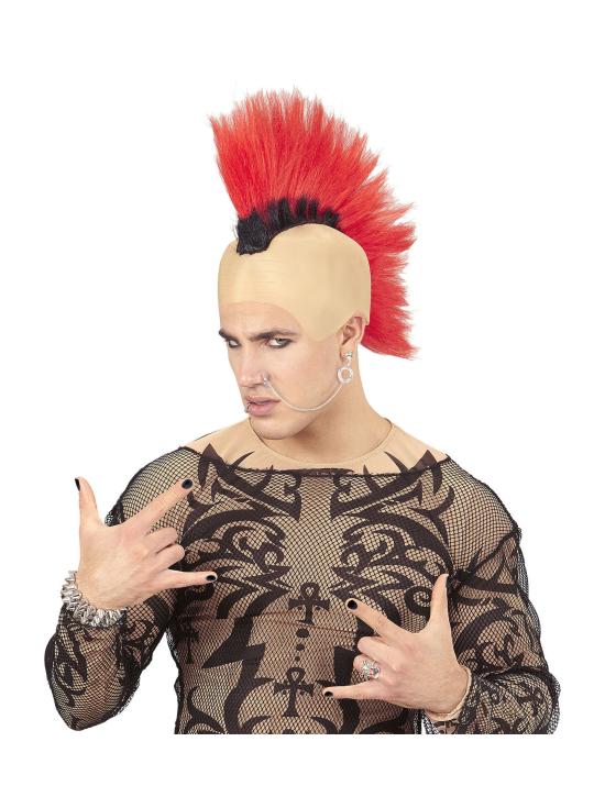 Peluca Maxi Punky para adultos
