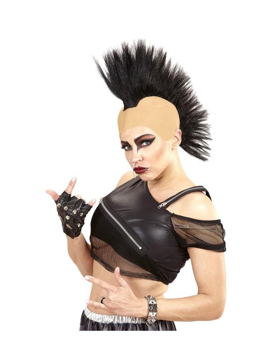 Peluca Maxi Punky para adultos