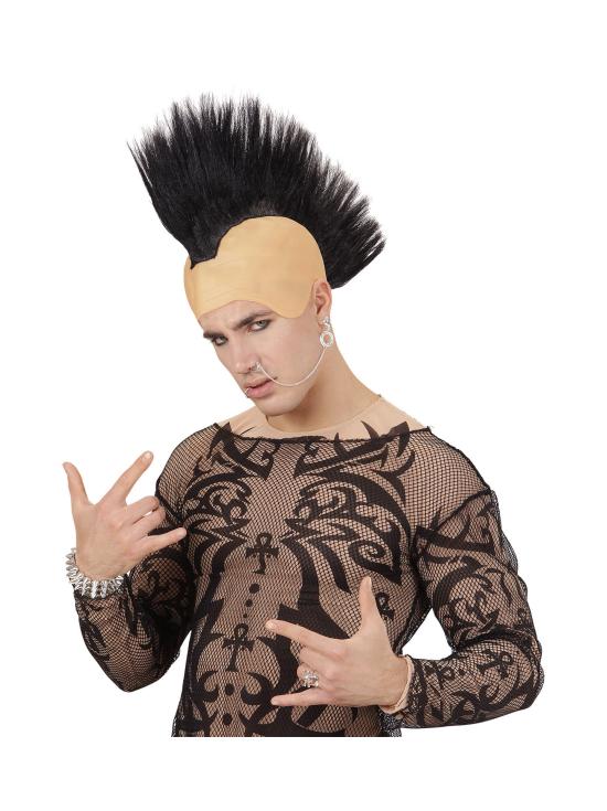 Peluca Maxi Punky para adultos