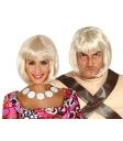 Peluca Melena Rubia Charleston- He-Man.