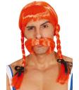 Peluca Obelix Naranja