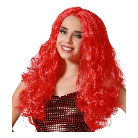 Peluca Ondulada Personajes Roja Peluca Ondulada Personajes Roja