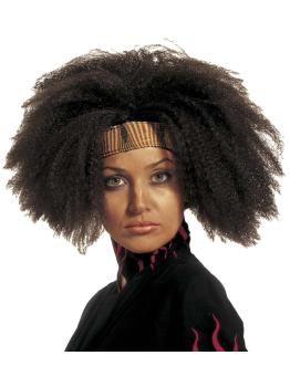 Peluca para disfraces Afro Habana.