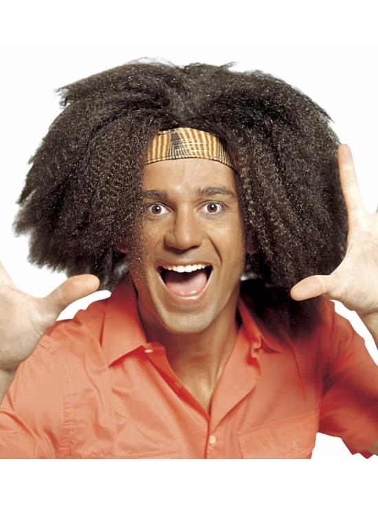 Peluca para disfraces Afro Habana.