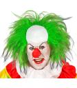 Peluca Payaso Calvo con Pelo Verde - Disfraz de Circo y Payaso de Terror