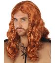 Peluca pelirroja Vikingo con Trenzas