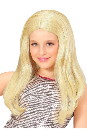 Peluca Personajes Rubia infantil
