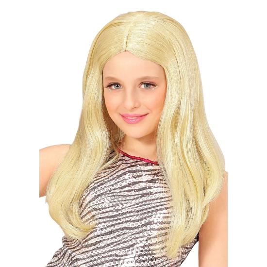 Peluca Personajes Rubia infantil
