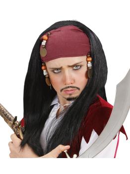 Peluca Pirata Jack infantil