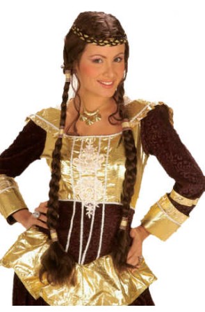 PELUCA PRINCESA RENACENTISTA MORENA II