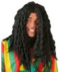 Peluca Rastas Negra Fumeta