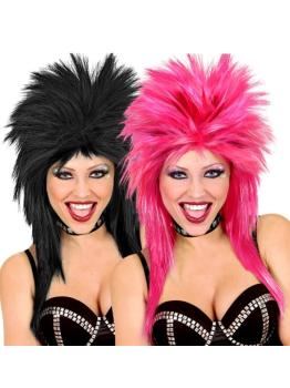 Peluca RockStar Colores para adultos