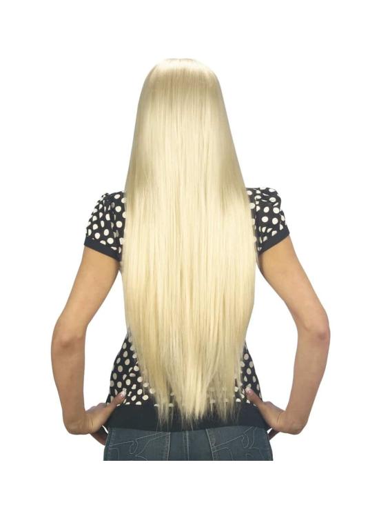 Peluca Rubia Extra Larga de Lujo