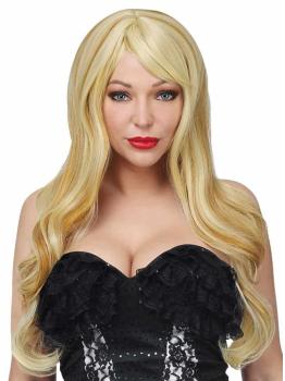 Peluca Rubia Larga versión Cosplay.