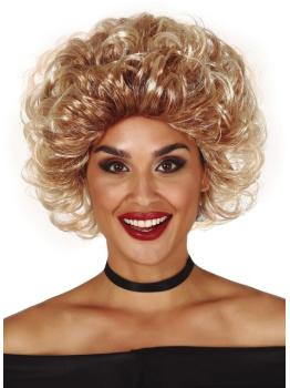 Peluca Rubia Sandy película Grease Económica