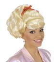 Peluca Sandy Rubia de Grease .