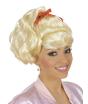 Peluca Sandy Rubia de Grease .