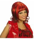 Peluca Sharona color rojo