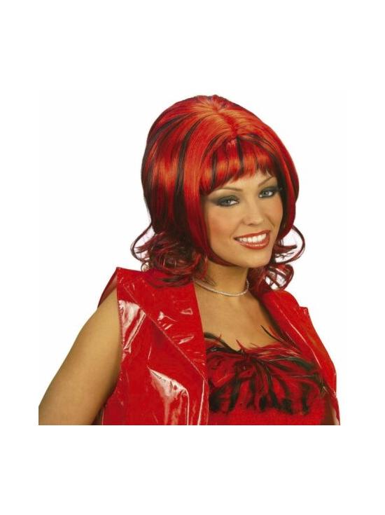 Peluca Sharona color rojo