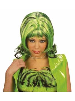 Peluca Sharona color Verde
