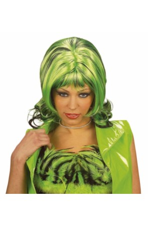 Peluca Sharona color Verde