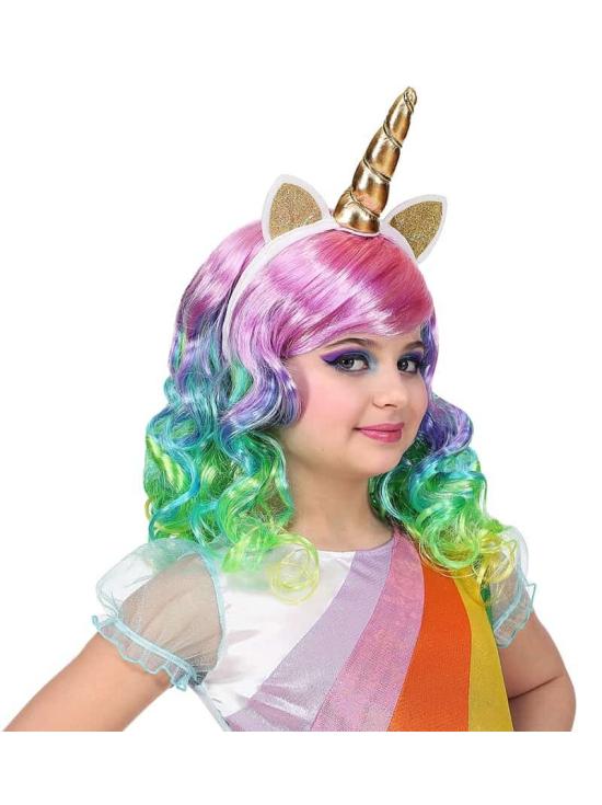 Peluca de Unicornio Infantil