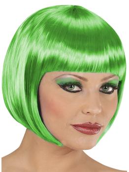 Peluca Verde Cabaret Pop disfraz
